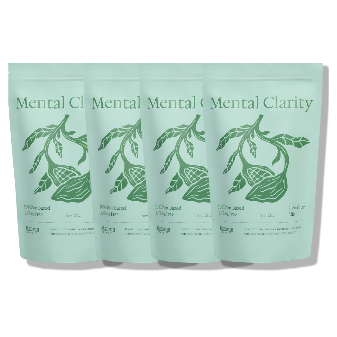 4 Pack Super Powder Mental Clarity